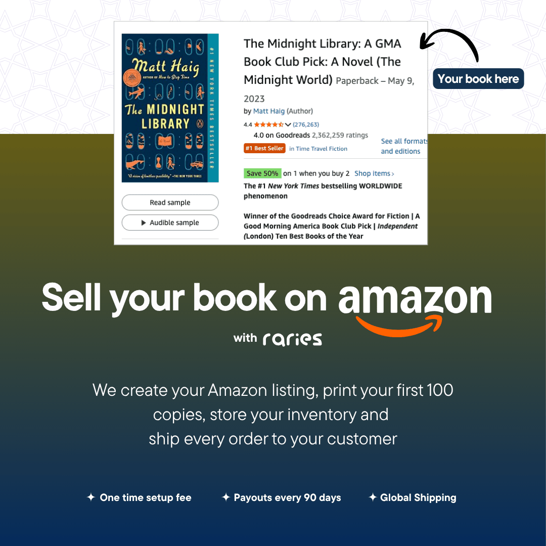 Amazon book listing services