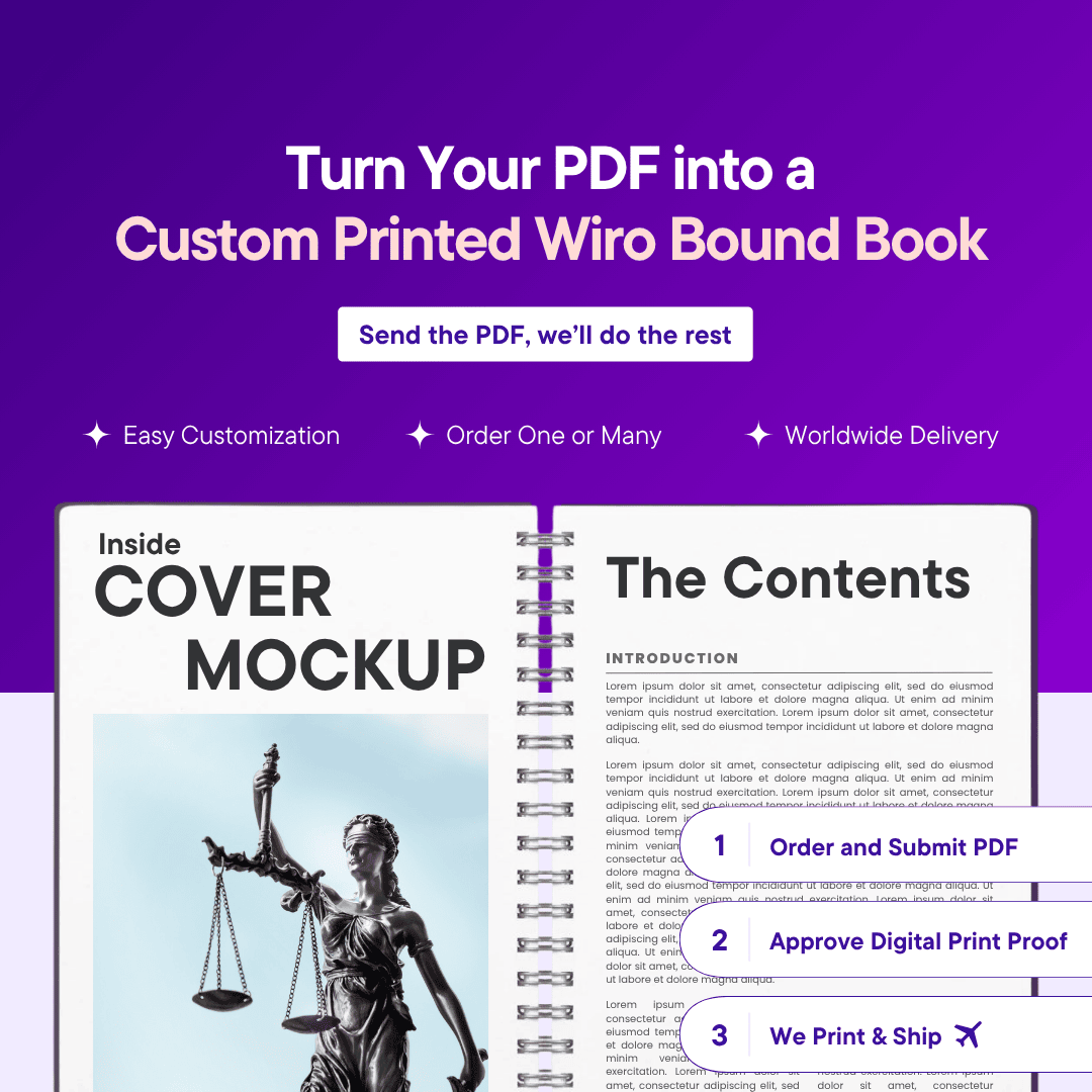 wire-o book binding service